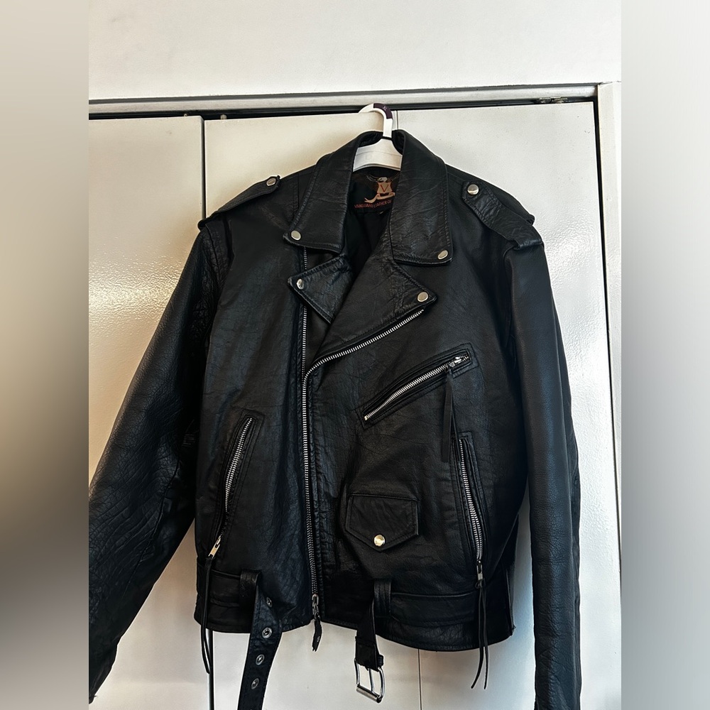 Leather Moto Jacket